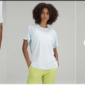 Lululemon All Yours Tee Size 6 Powder Blue